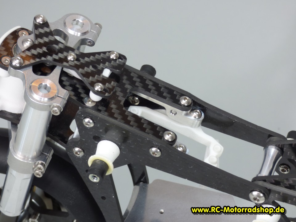 54022430: Verbinder Halteplatte/Chassis (1) JABBER One links/rechts, Aluminium 54022430